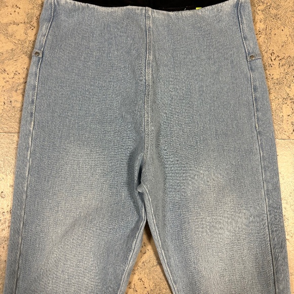 Lysse Denim Skinny Ankle Length Jeans Leggings Lightwash Size S - Picture 3 of 7